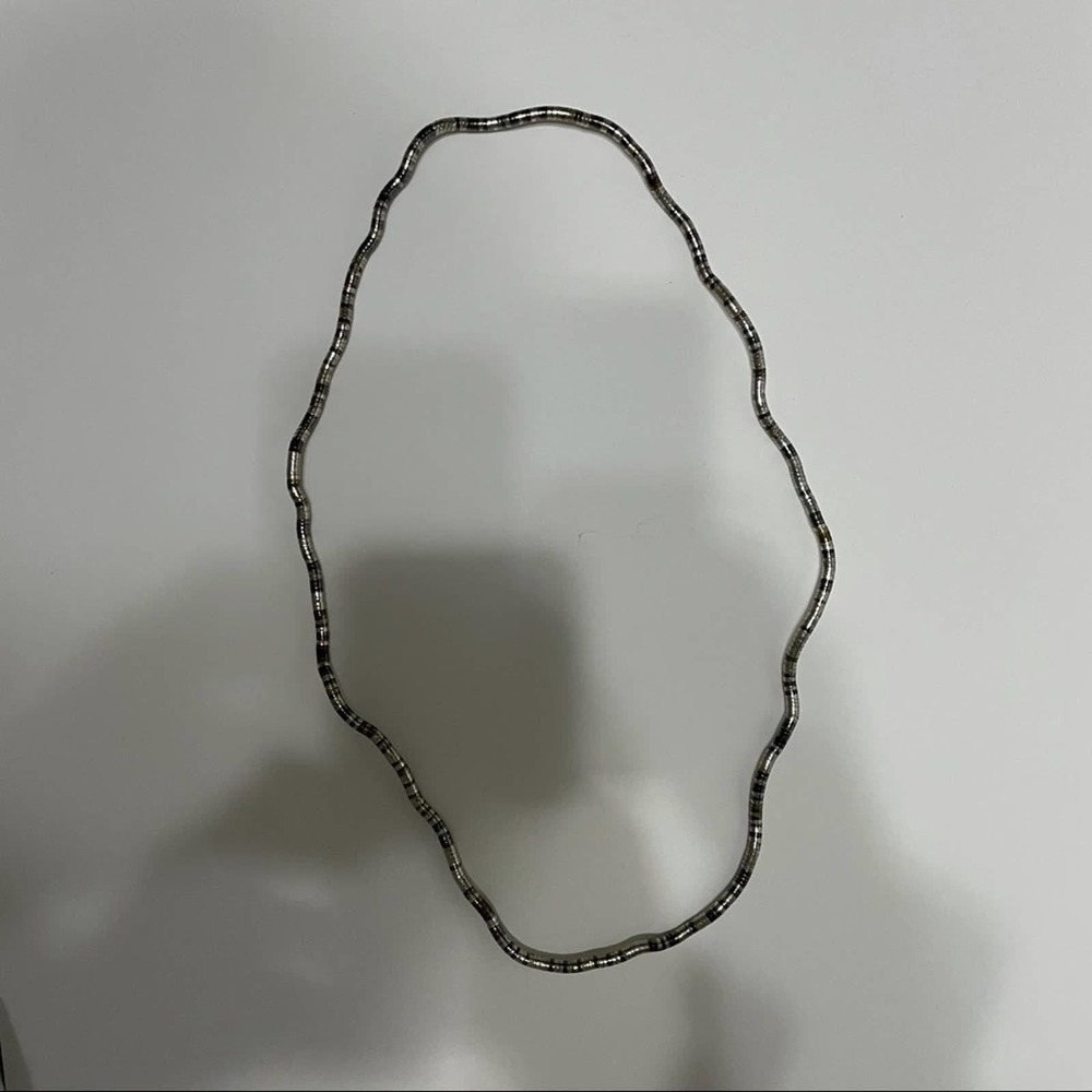Fun Twisted Snake Statement Necklace - Picture 6 of 7
